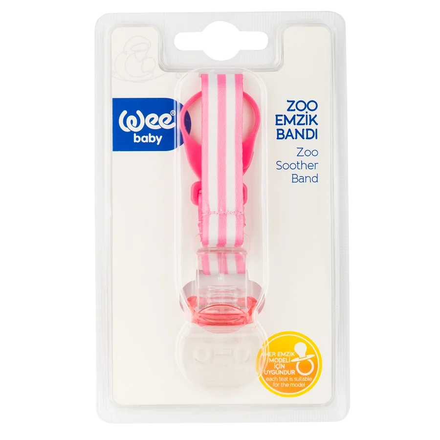 Clips pentru prinderea suzetei Zoo, 1 bucata, Wee Baby