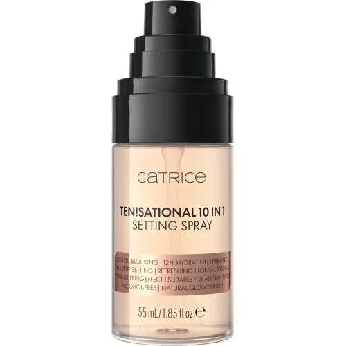 Spray pentru fixarea machiajului Ten!sational 10 in 1, 55ml, Catrice 
