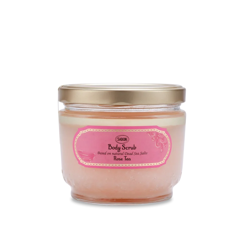 Exfoliant pentru corp Rose Tea, 600g, Sabon
