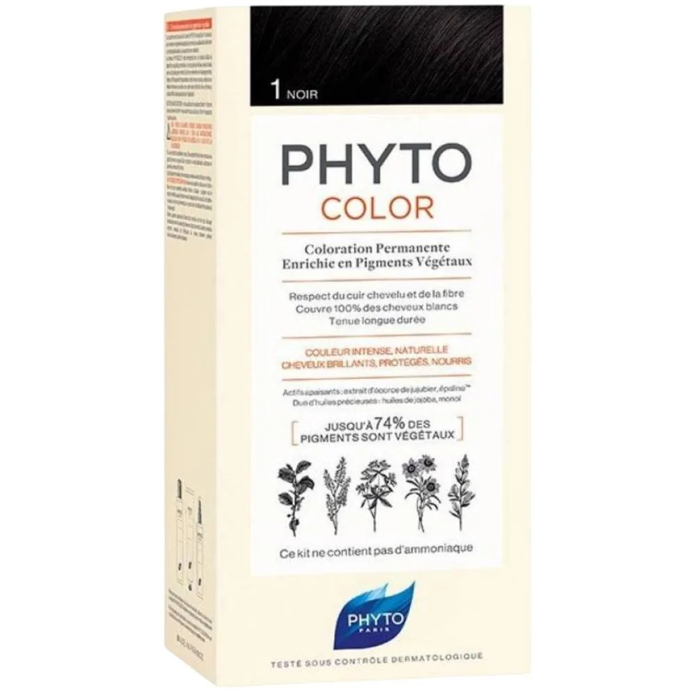 Vopsea par 1 Black Phytocolor, 50ml, Phyto