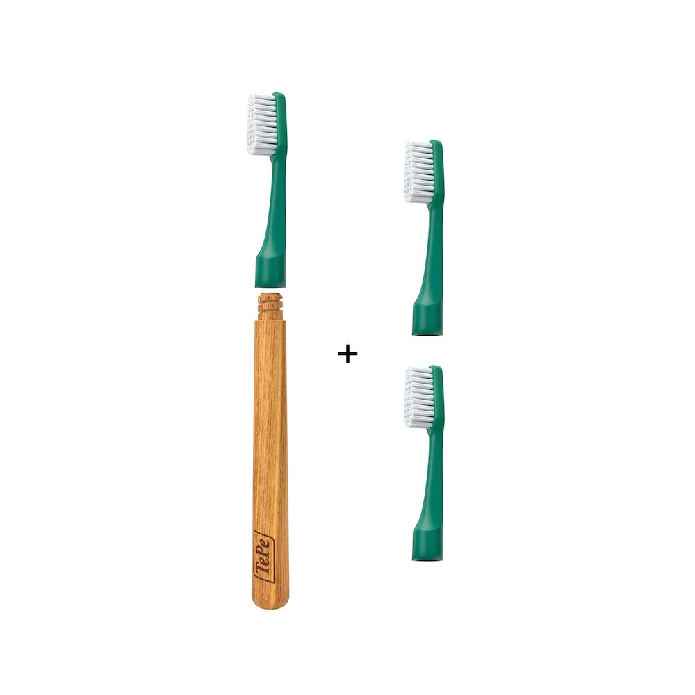 Set maner cu 3 capete periuta de dinti Choice, 1 bucata, TePe