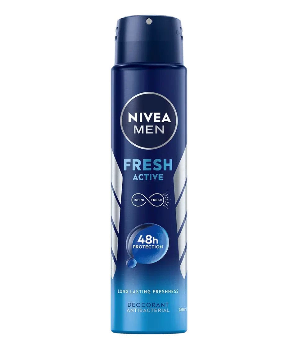Deodorant spray pentru barbati Fresh Active, 250ml, Nivea