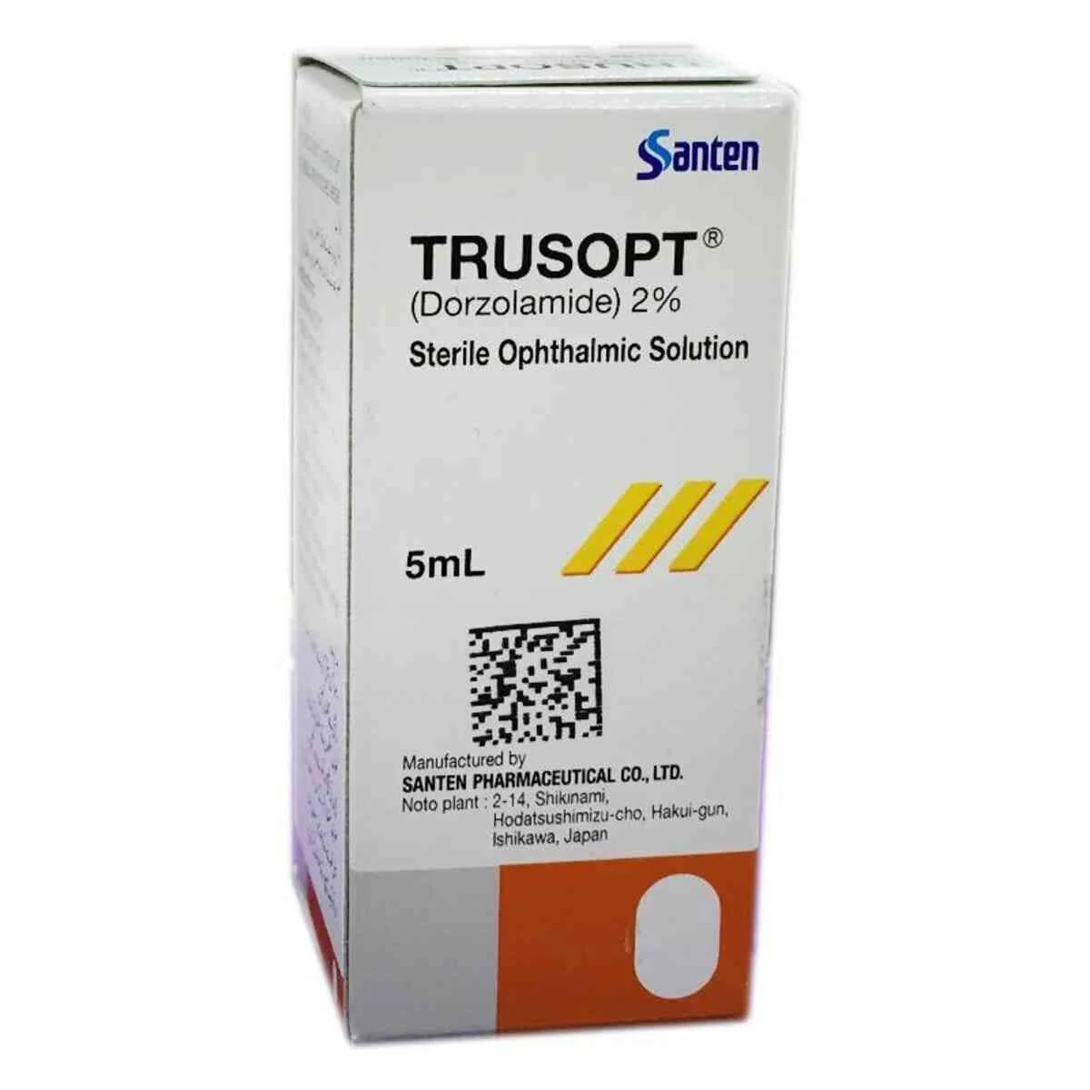 Trusopt solutie oftalmologica 2%, 5ml, Santen