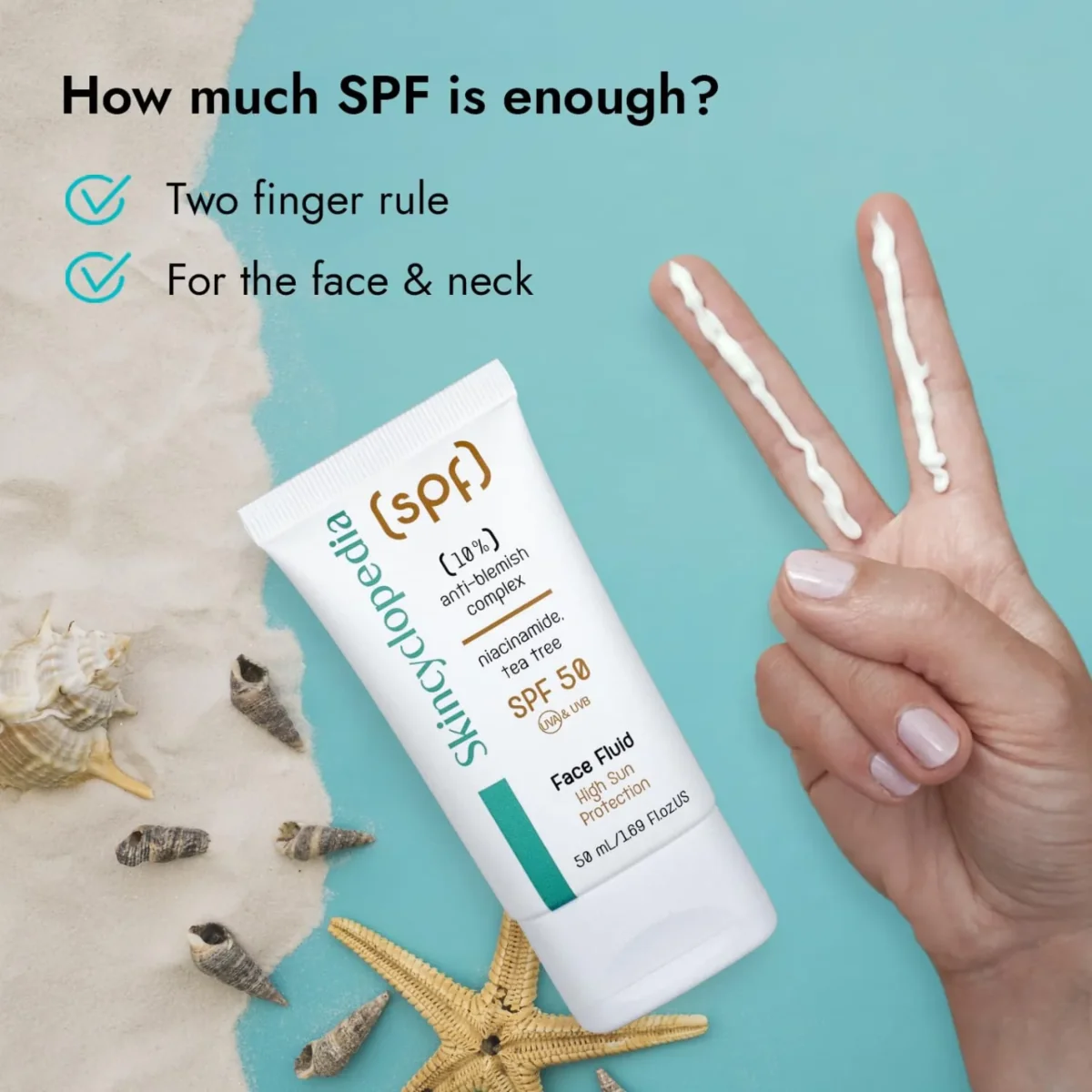 Fluid cu SPF50 pentru ten mixt gras sau predispus la imperfectiuni, 50ml, Skincyclopedia