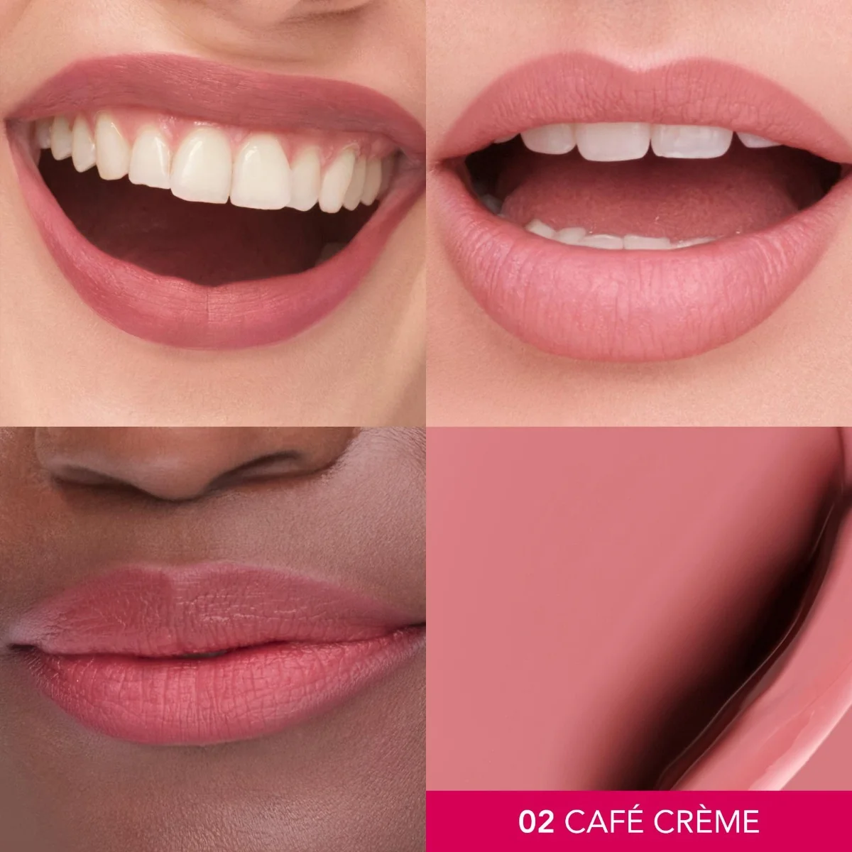Ruj lichid Cloud Creme Nr. 02 Cafe Creme, 3.1ml, Bourjois