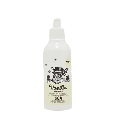 Lotiune de maini si corp naturala Vanilla cinnamon, 300ml, Yope