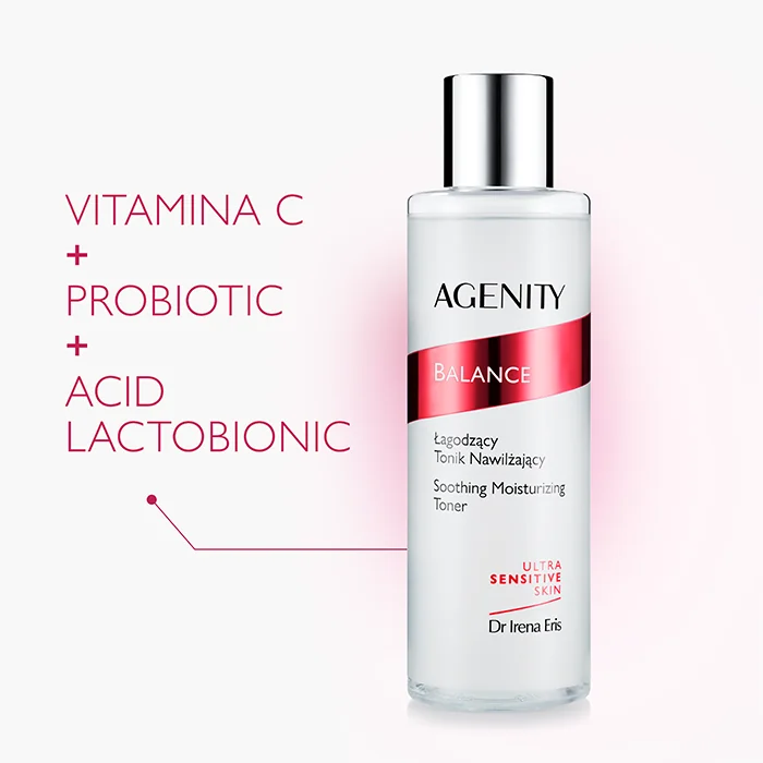 Toner de fata calmant si hidratant Balance, 200ml, Agenity