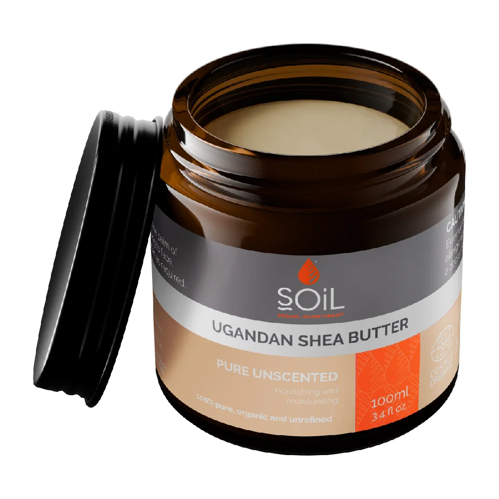 Unt de Shea Fair Trade Pur Inodor 100% Organic, 100ml, Soil