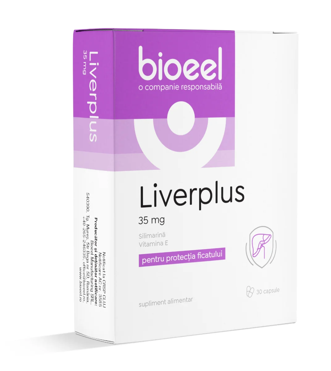 Liverplus 35mg, 80 capsule, Bioeel