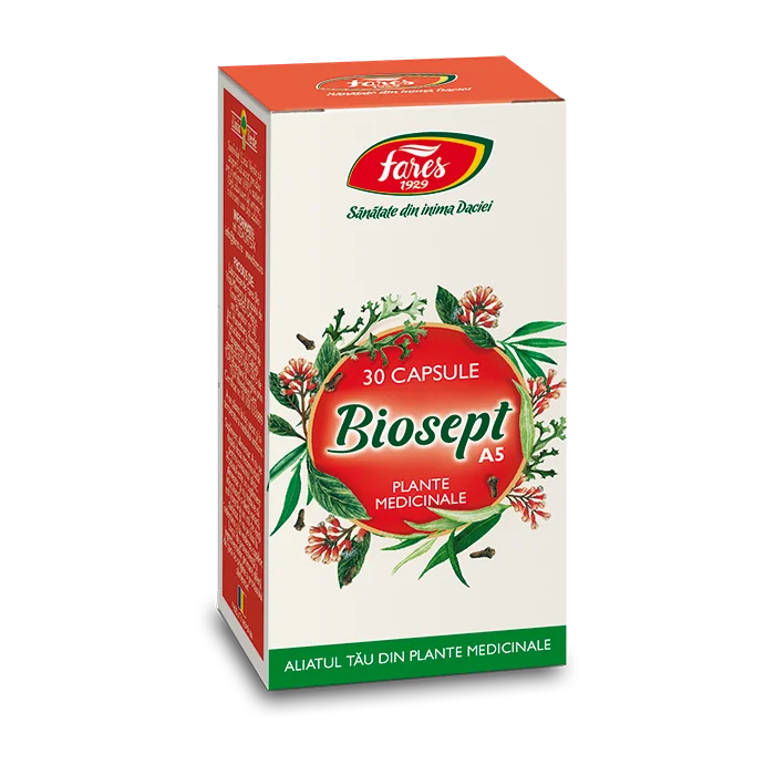 Biosept, 30 capsule, Fares