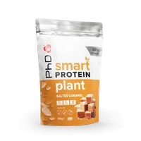 Pudra de proteine vegetale cu aroma de caramel sarat Smart Protein Plant, 500g, PhD