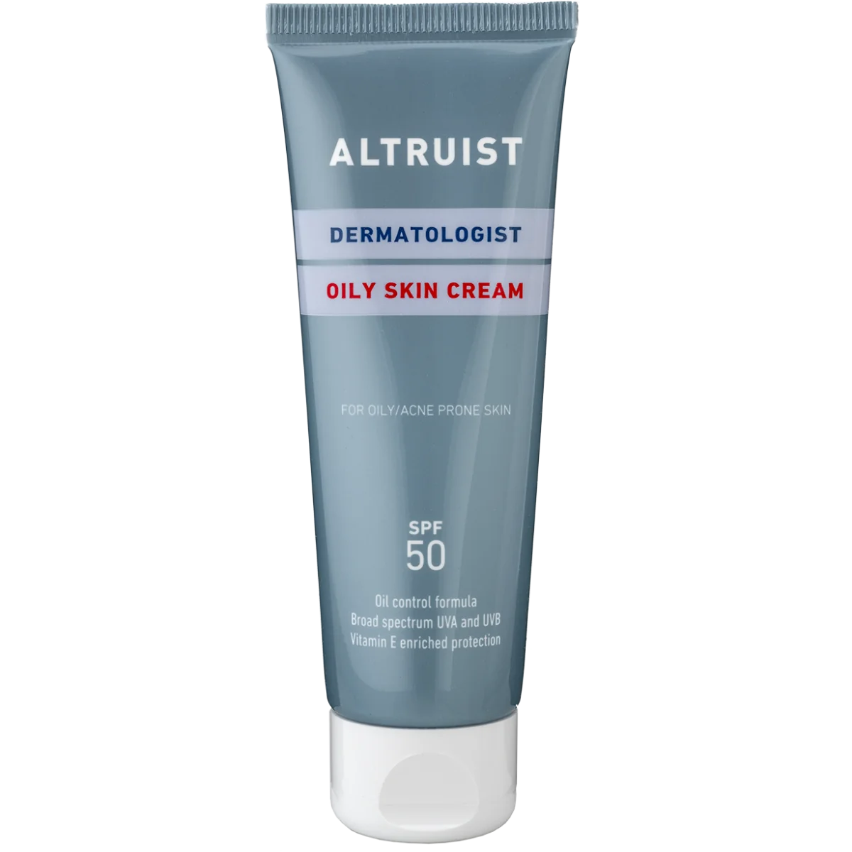 Crema de fata cu protectie solara SPF 50 Oily Skin, 50ml, Altruist
