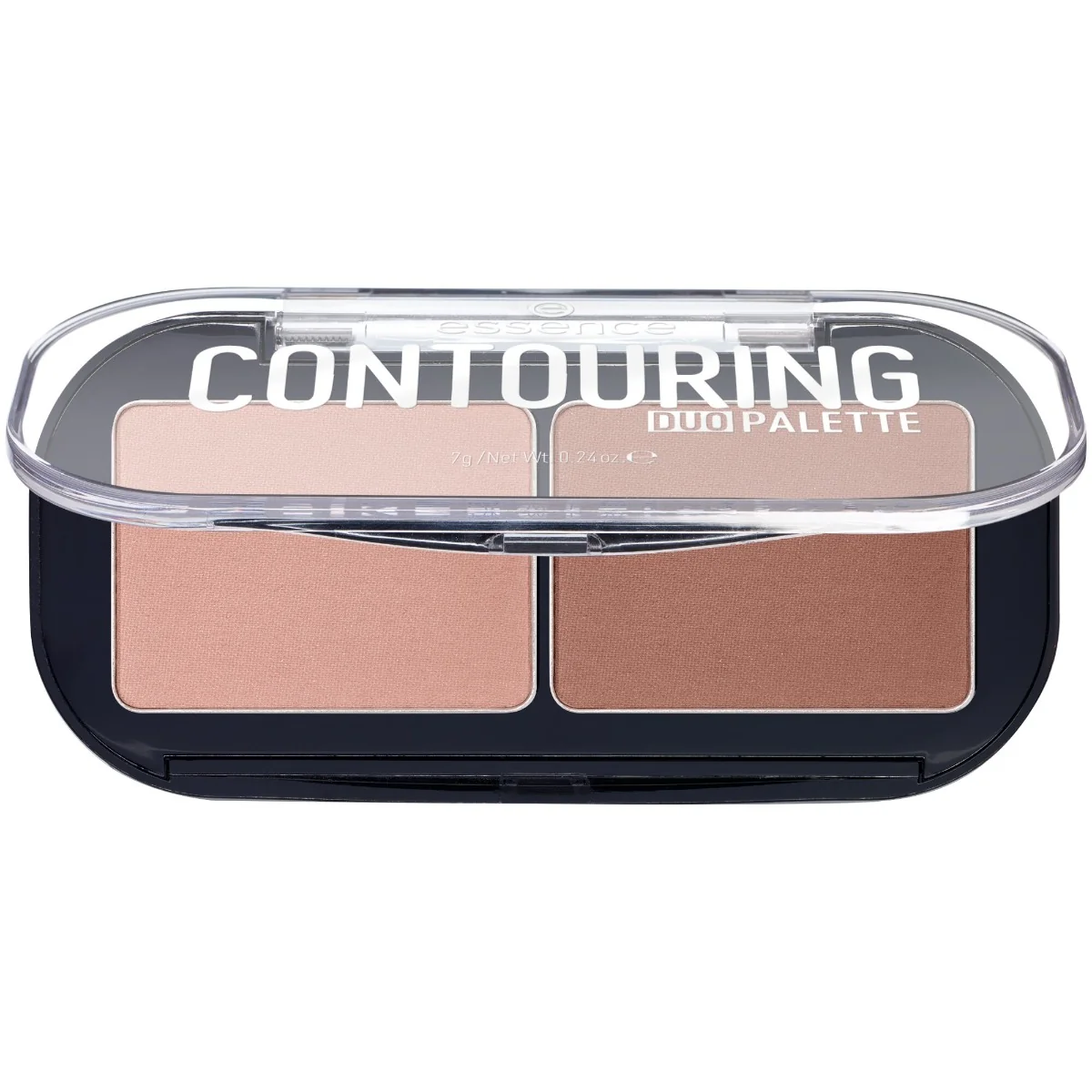 Paleta pentru conturarea fetei Contouring Duo Palette 10 - Lighter Skin, 7g, Essence