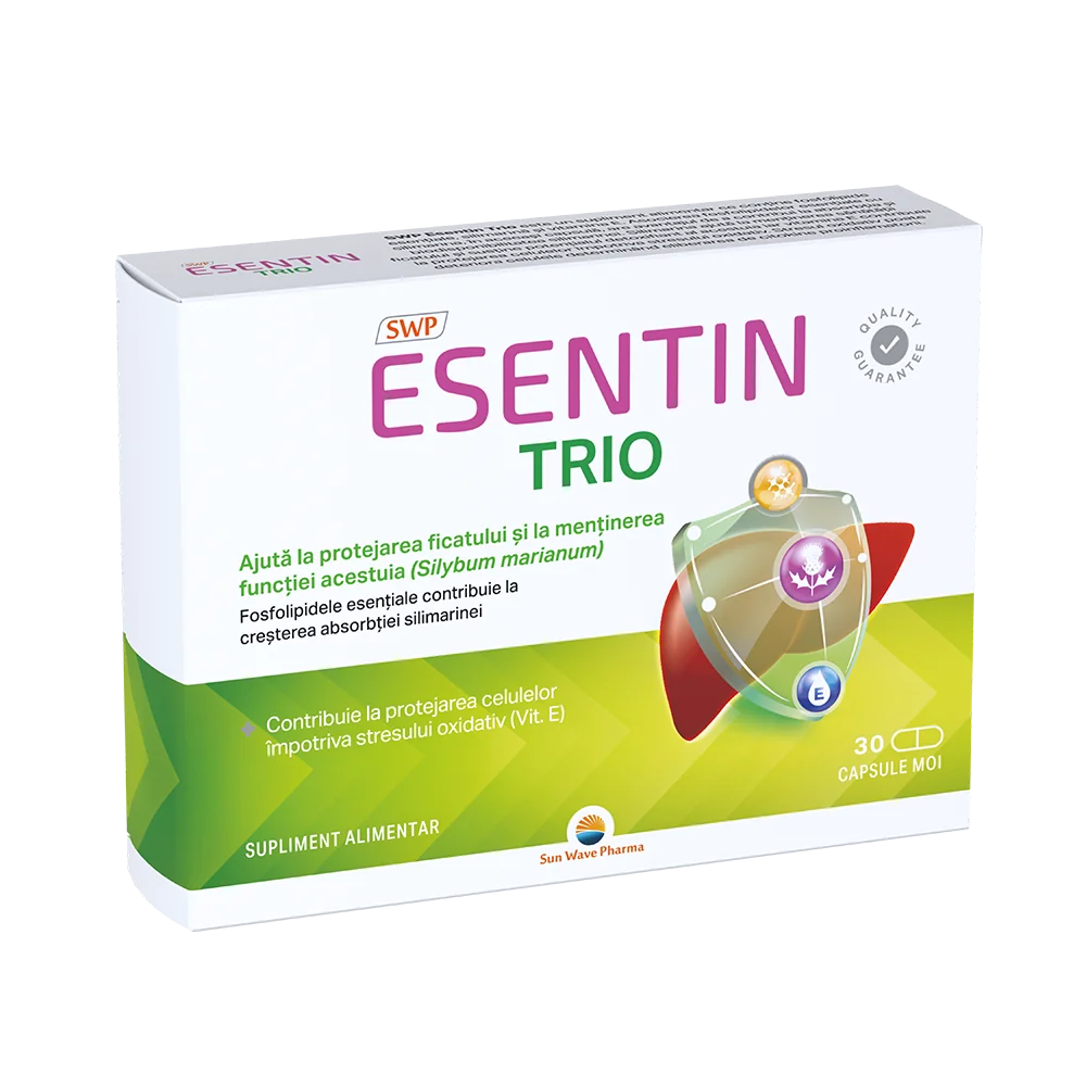 Esentin Trio, 30 capsule, Sun Wave Pharma