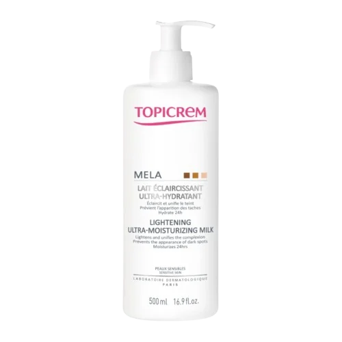 Lapte de corp depigmentant Mela UM, 500ml, Topicrem