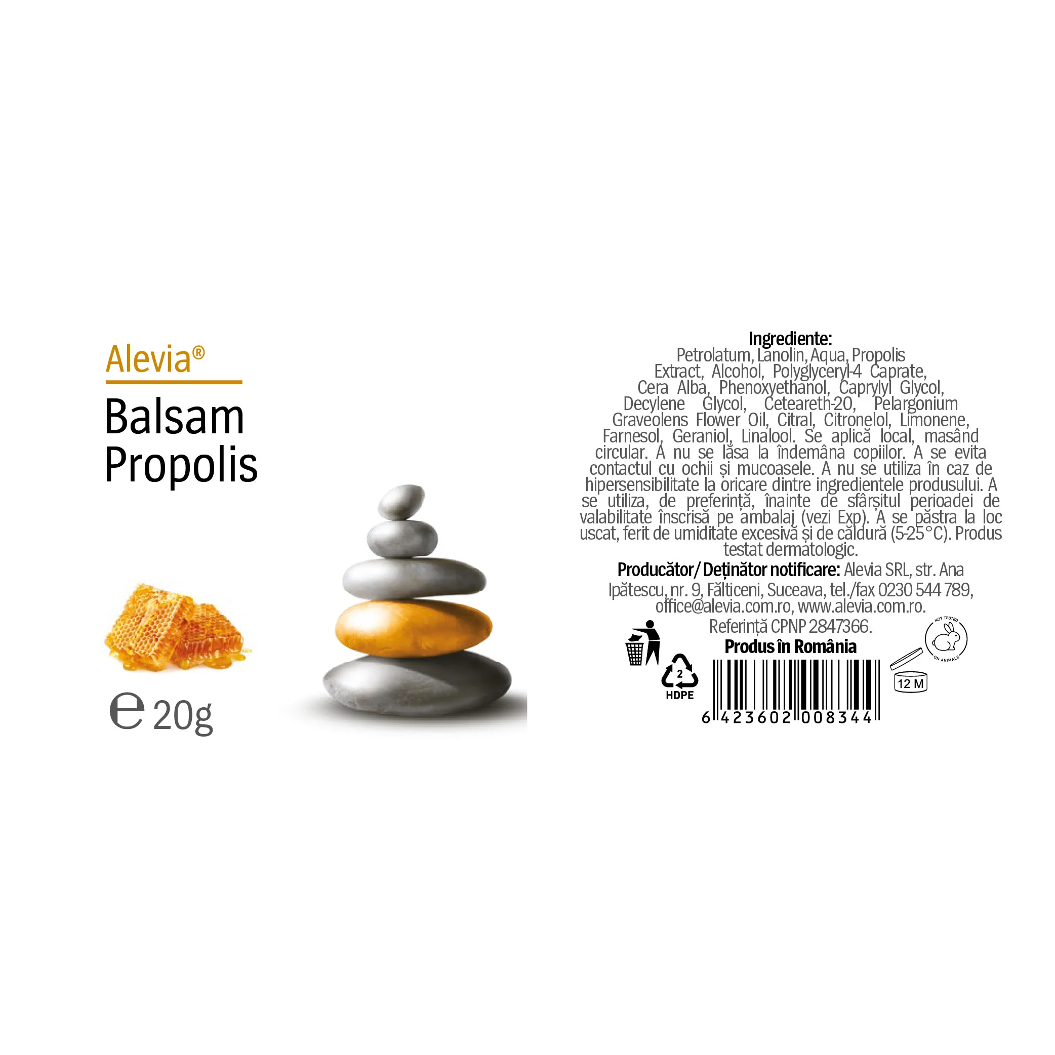 Balsam Propolis, 20g, Alevia