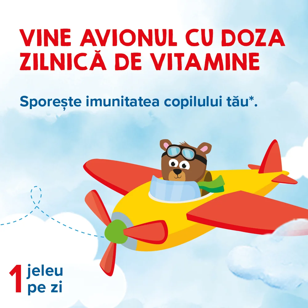 Dr. Max Jeleuri cu vitamine pentru copii, 50 jeleuri