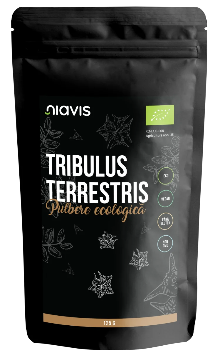 Tribulus Terrestris Pulbere ecologica, 125g, Niavis