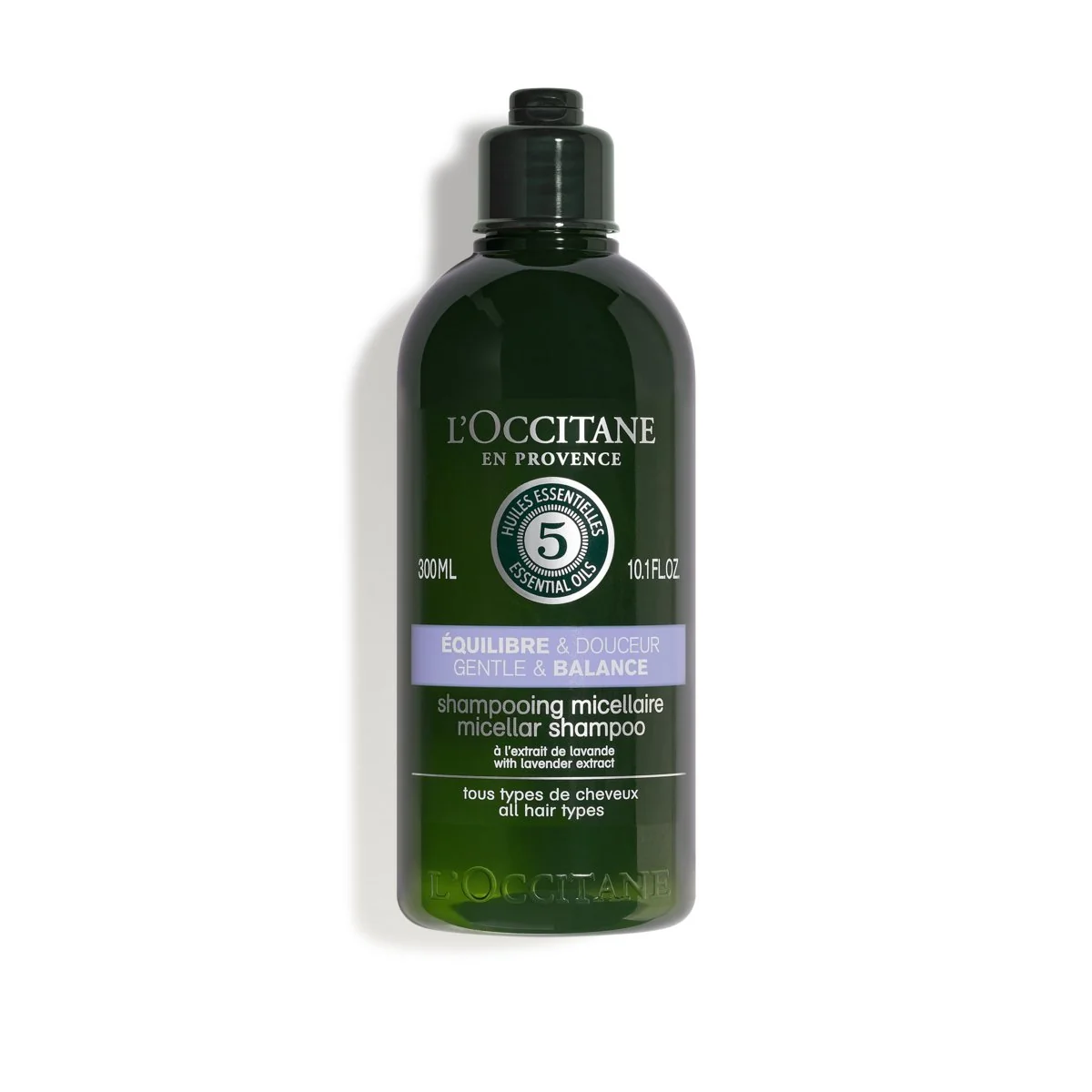Sampon cu efect echilibrant Gentle & Balance, 300ml, L'Occitane