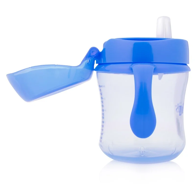 Canita tranzitie cu cioc moale si manere, 180ml, Dr. Brown's