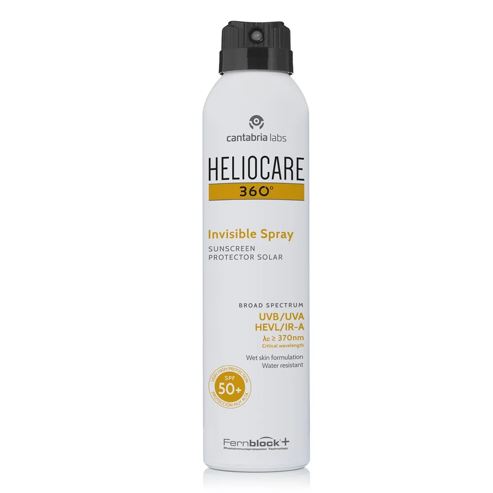 Spray pentru corp cu protectie solara SPF 50+ Heliocare 360°, 200ml, Cantabria Labs 