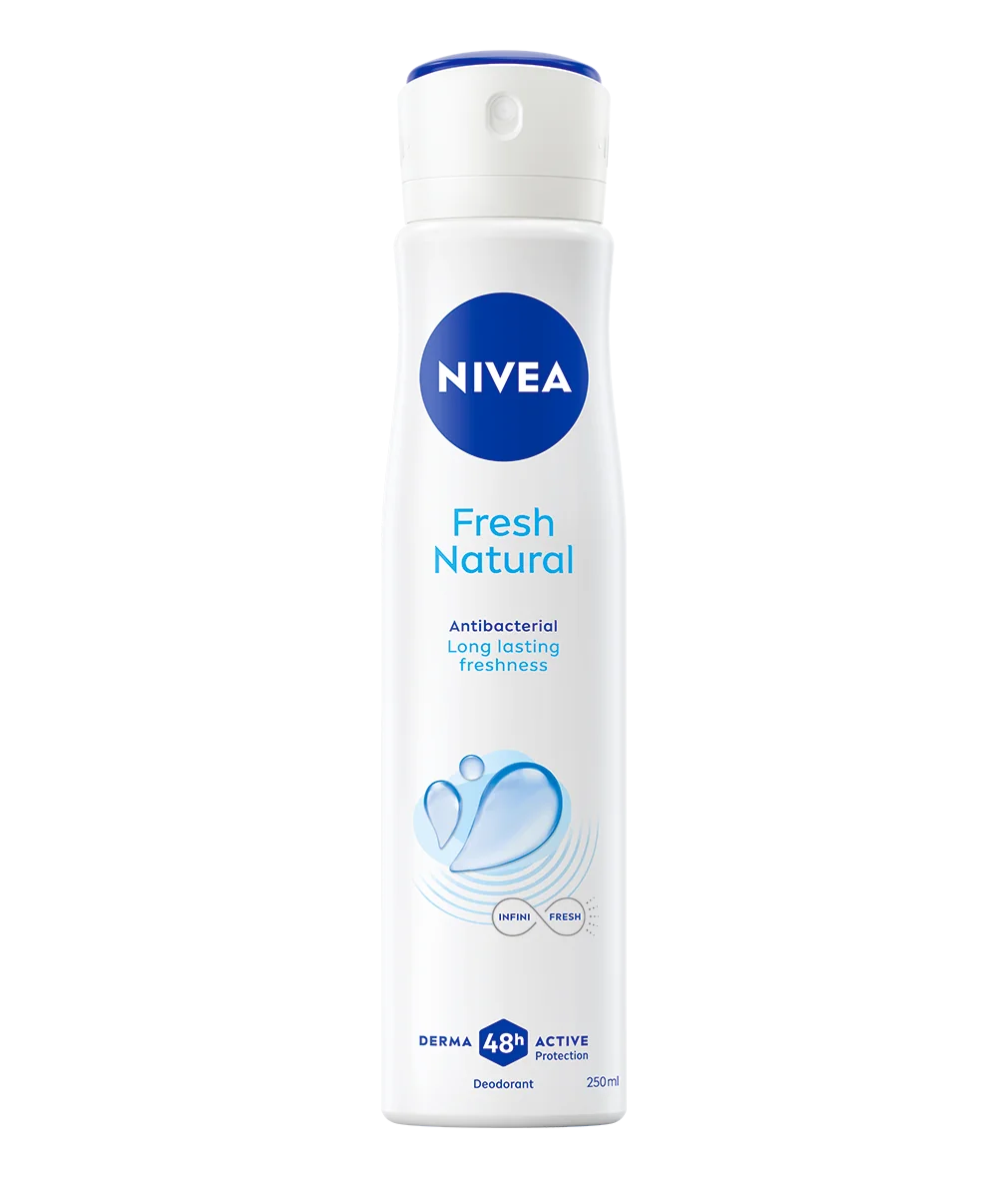 Deodorant spray pentru femei Fresh Natural, 250ml, Nivea