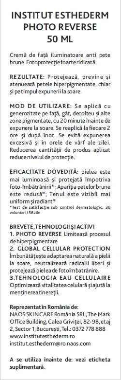 Crema Sun Photo Reverse, 50ml, Institut Esthederm