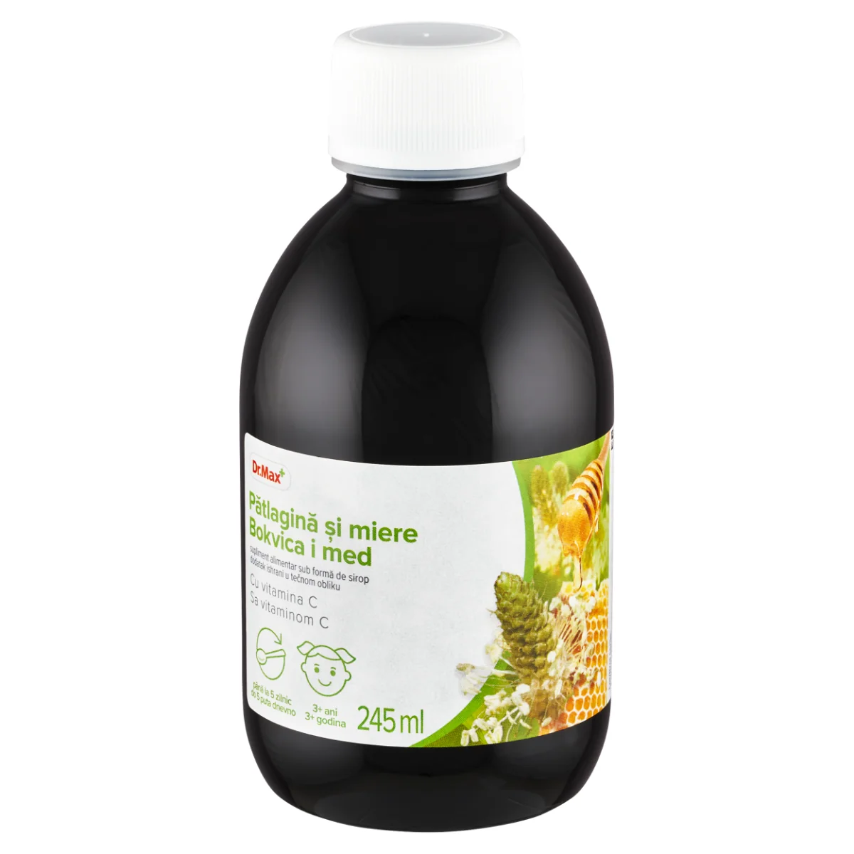 Dr. Max Sirop patlagina si miere, 245ml