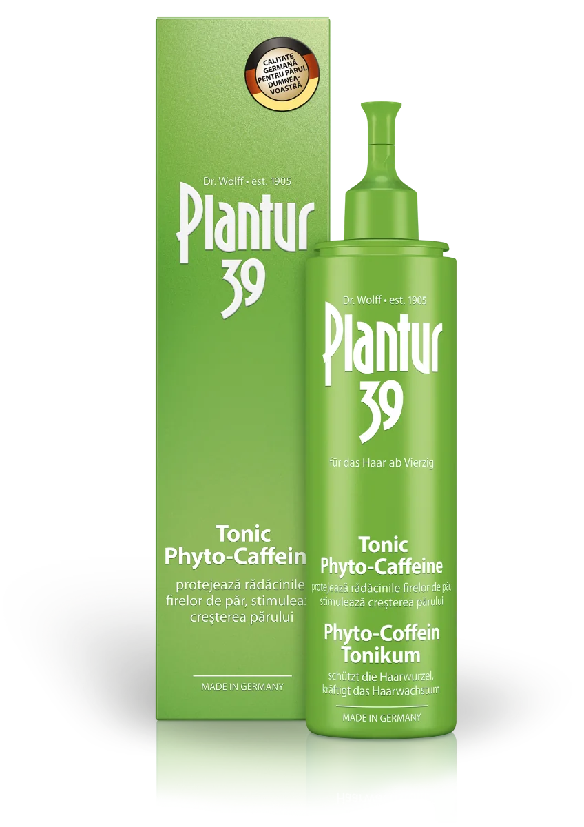 Tonic pentru par 39 Phyto-Caffeine, 200 ml, Dr. Plantur