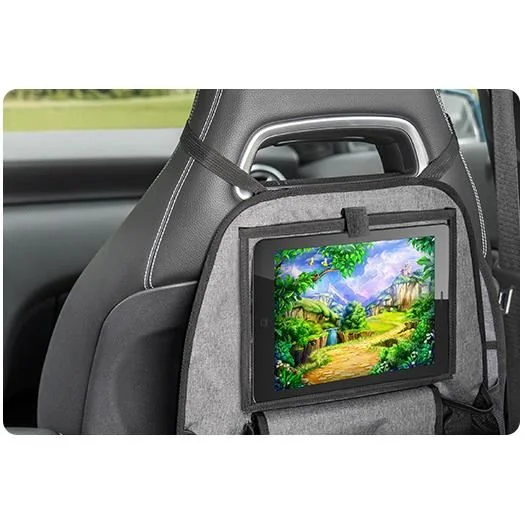 Organizator auto multimedia pentru scaunul din spate 86051, 1 bucata, Reer