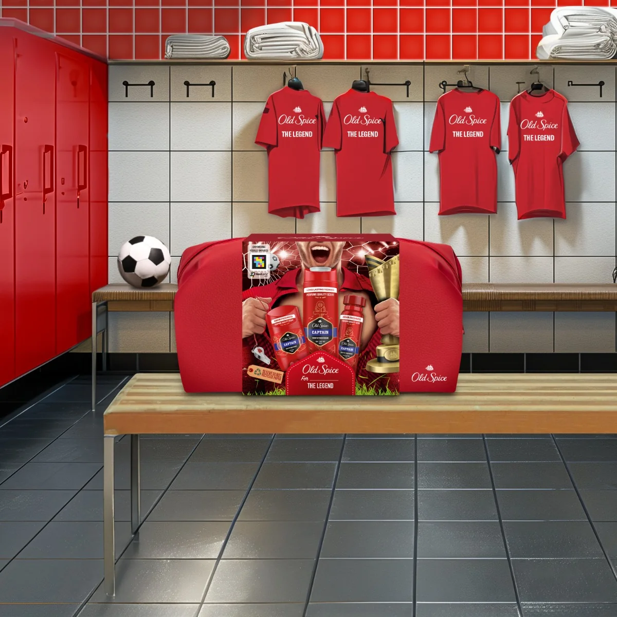 Set Captain Footballer, Old Spice