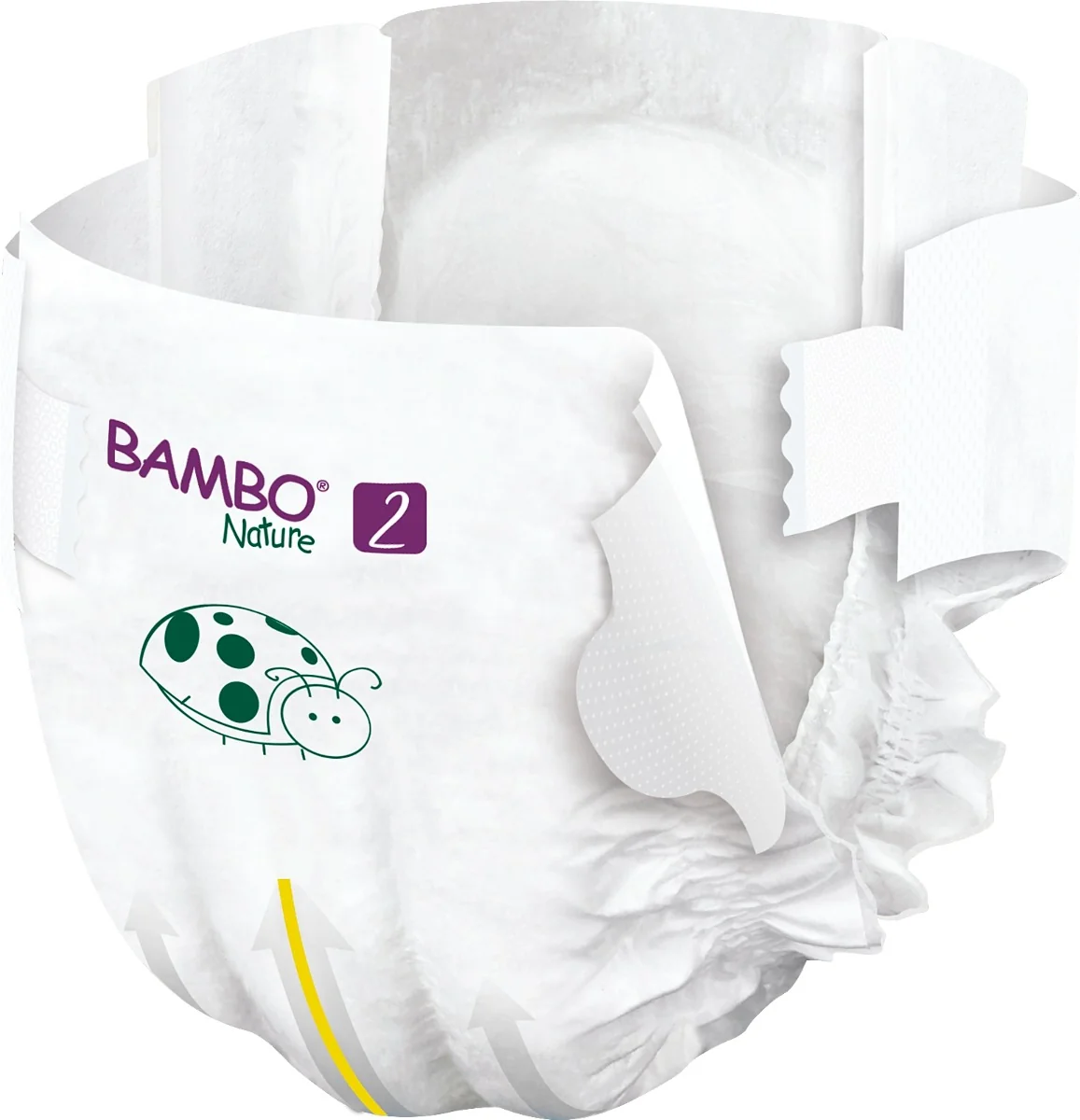 Scutece Ecolabel Nr. 2 pentru 3-6 kg, 30 bucati, Bambo Nature