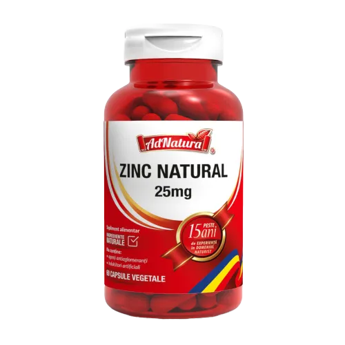 Zinc Natural, 60 capsule, AdNatura
