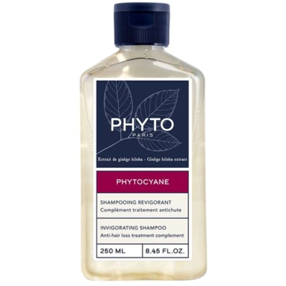 Sampon pentru femei impotriva caderii parului Phytocyane, 250ml, Phyto