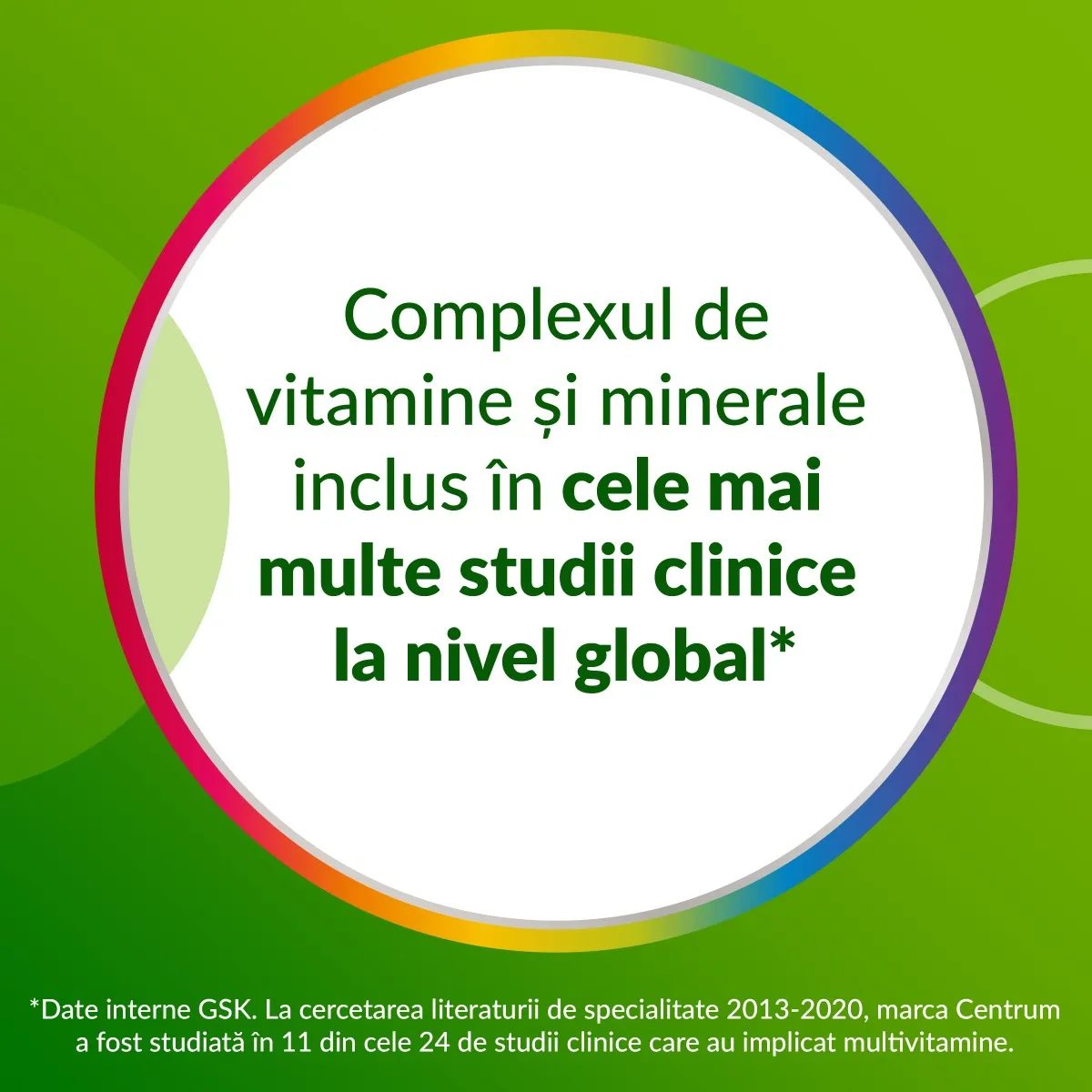 Centrum Complet de la A la Zinc multivitamine si multiminerale pentru sustinerea nevoilor nutritionale ale adultilor, 30 comprimate, GSK 