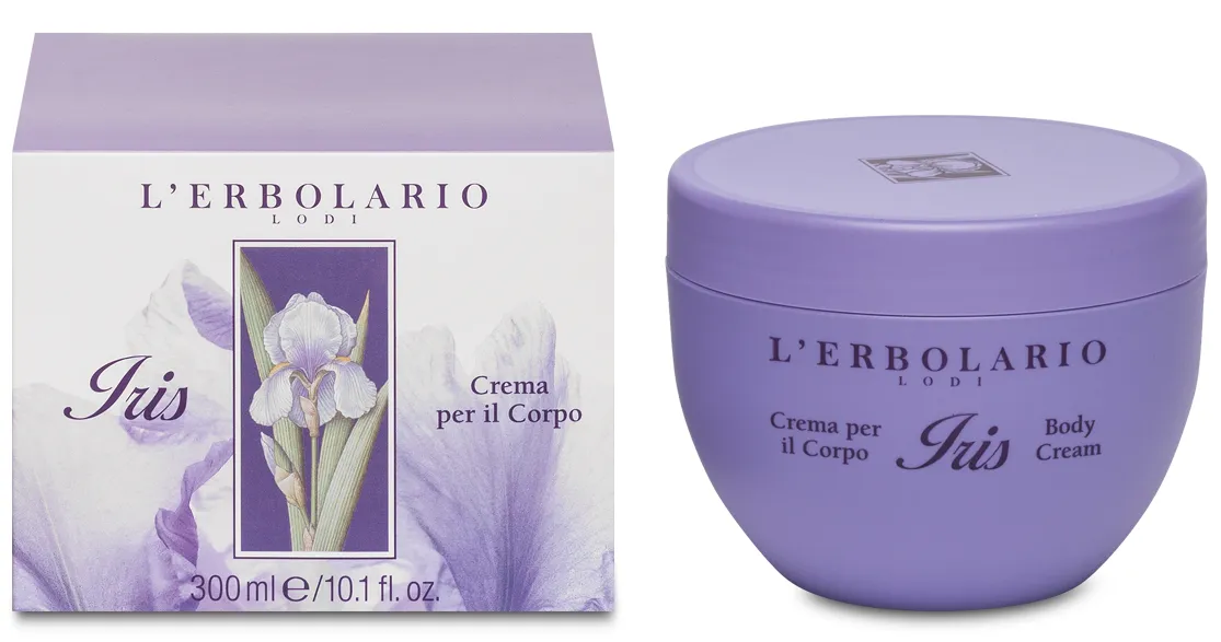 L'Erbolario Crema de corp parfumata Iris, 300ml