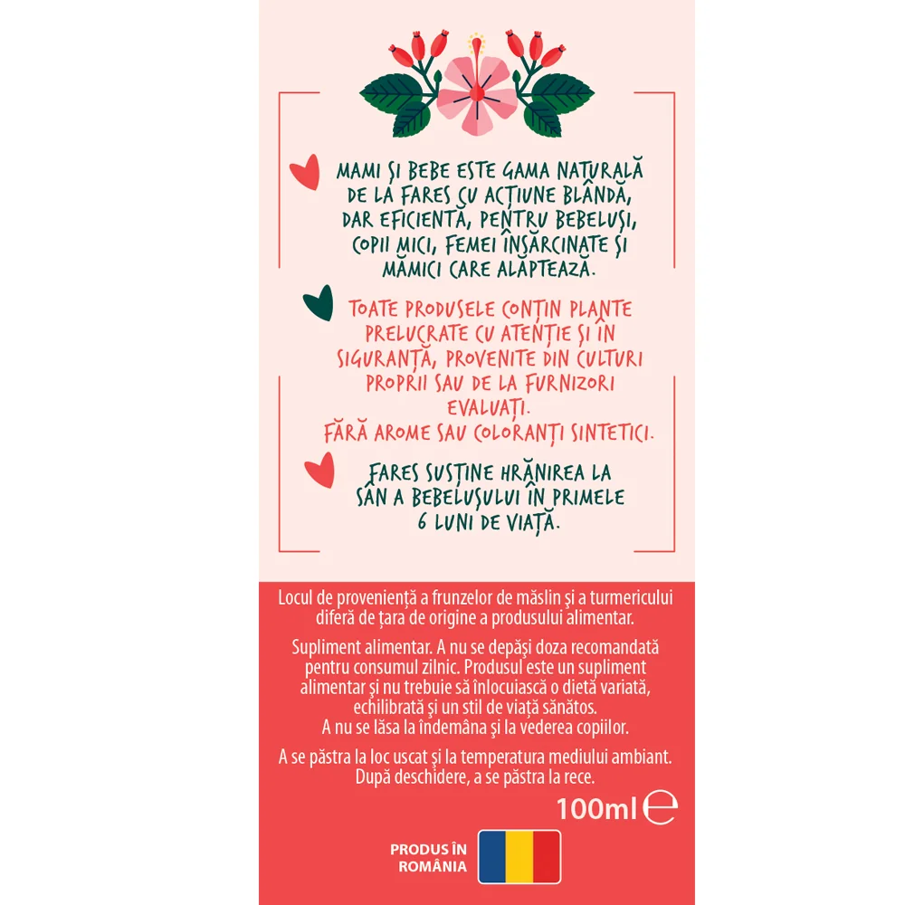 Sirop indulcit cu fructoza Bebe Biosept, 100ml, Fares