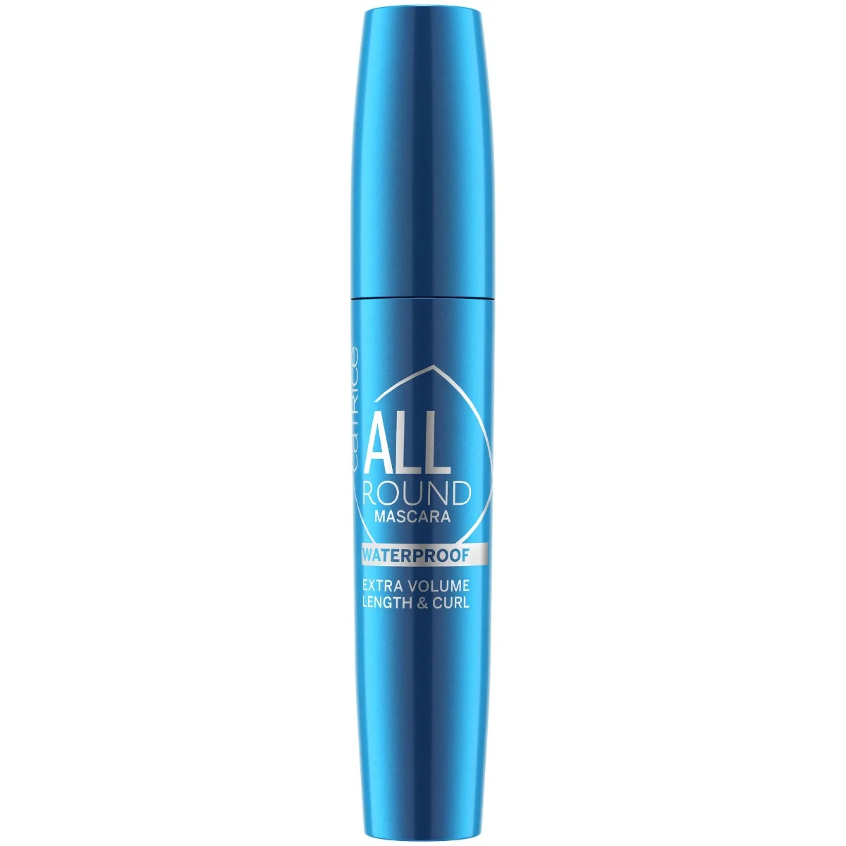 Mascara rezistent la apa Allround Waterproof 010 - Blackest Black, 11ml, Catrice