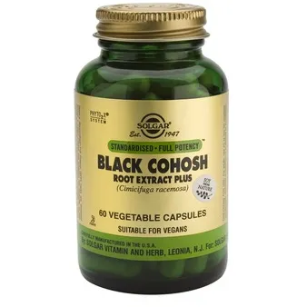 Black Cohosh Root Extract Plus, 60 capsule, Solgar