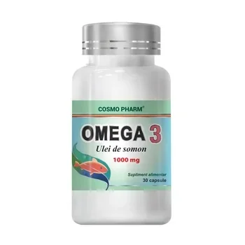 CADOU Omega 3 ulei de somon 1000mg, 30 capsule, Cosmopharm