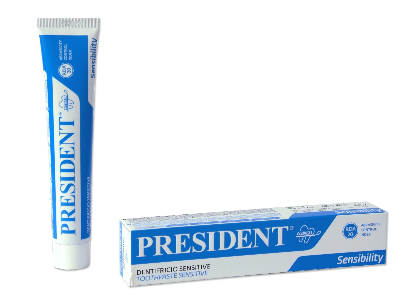 Pasta de dinti Sensitive, 75ml, President