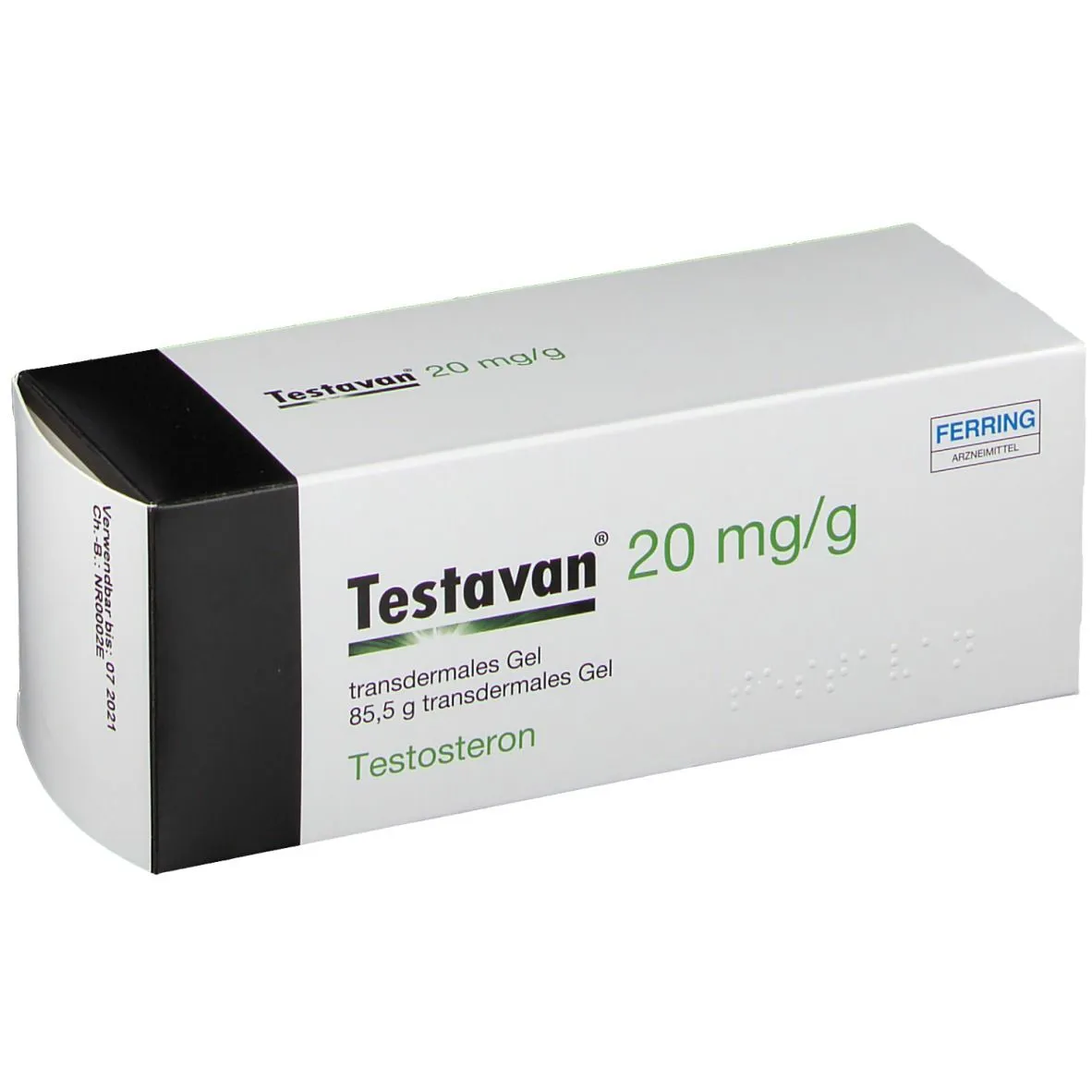 Testavan 20 mg/g gel transdermic, 56 doze, Ferring