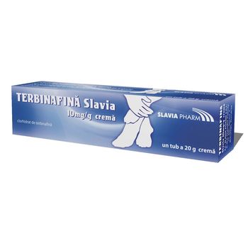 Terbinafina crema 10 mg/g, 20 g, Slavia Pharm 