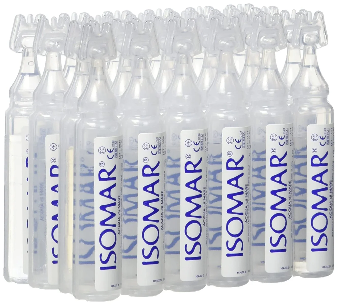 Picaturi pentru nas si ochi cu apa de mare izotonica 6+, 20 monodoze x 5ml, Isomar
