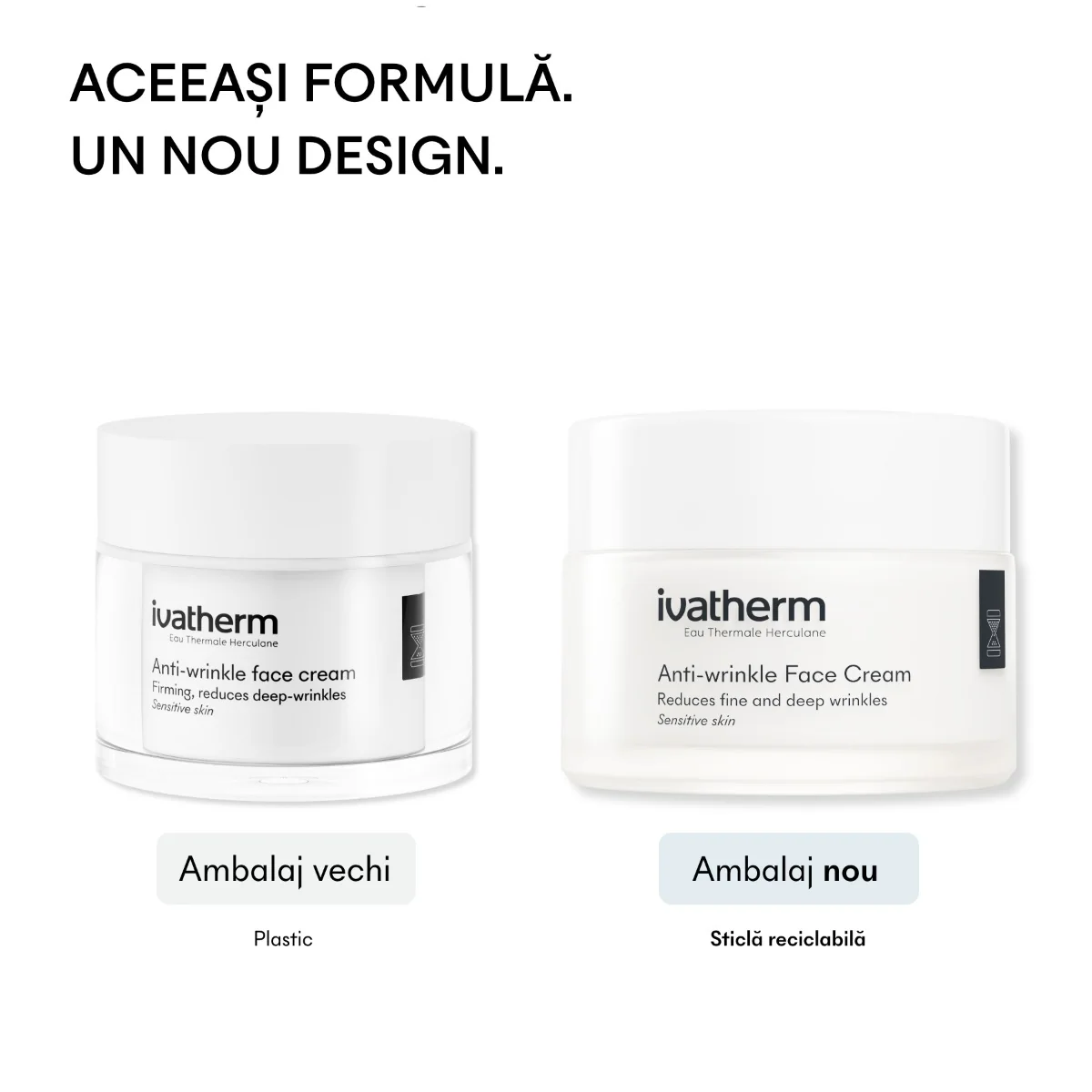 Crema antirid pentru ten sensibil, 50ml, Ivatherm