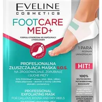 Masca exfolianta pentru picioare Foot Care Med+, 1 bucata, Eveline Cosmetics