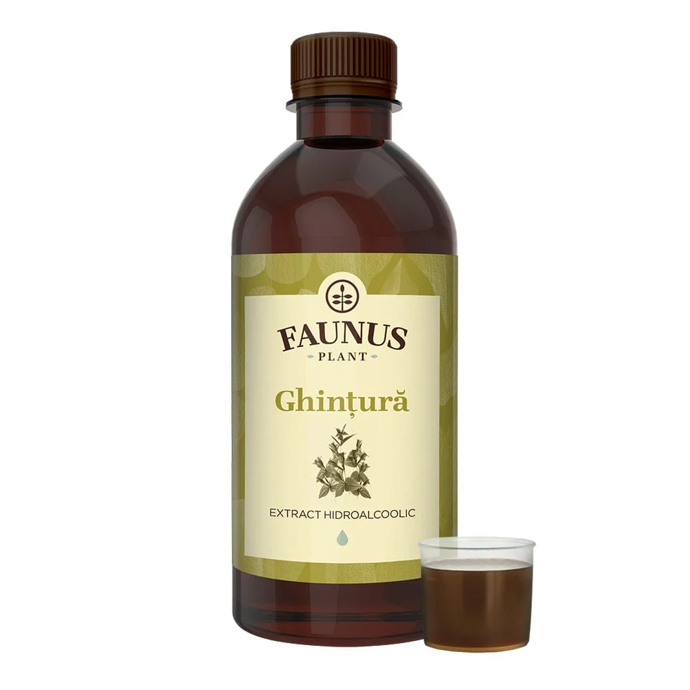 Tinctura de Ghintura pentru ficat fiere, 500ml, Faunus Plant