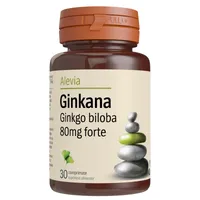 Ginkana Ginkgo biloba 80mg forte, 30comprimate, Alevia