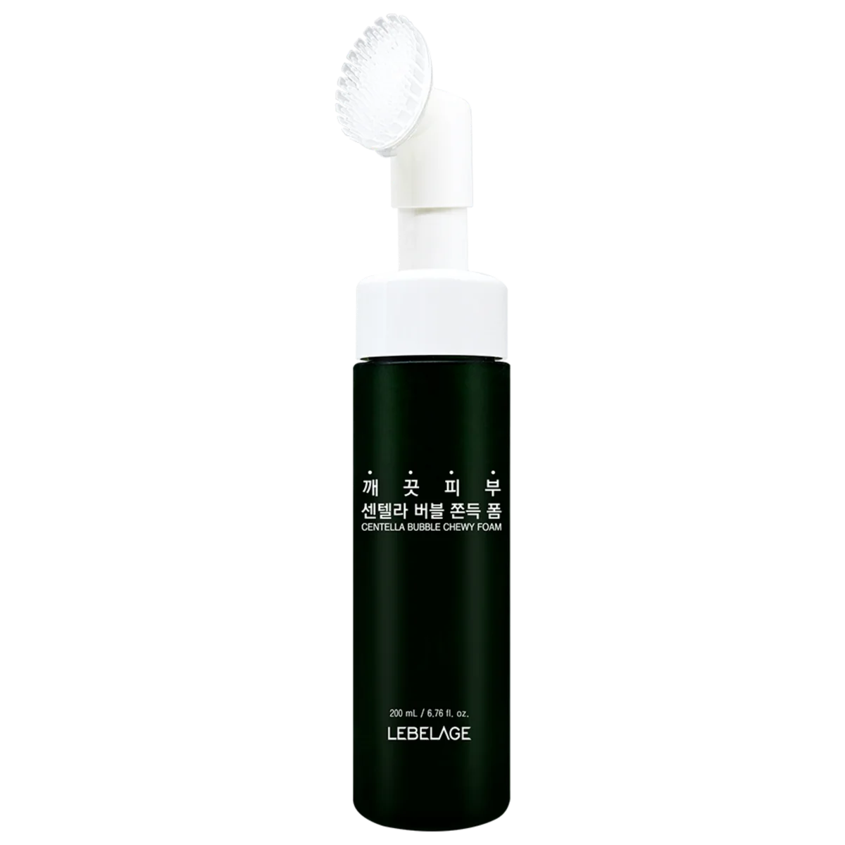 Spuma de curatare cu Centela Asiatica si perie de silicon, 200ml, Lebelage
