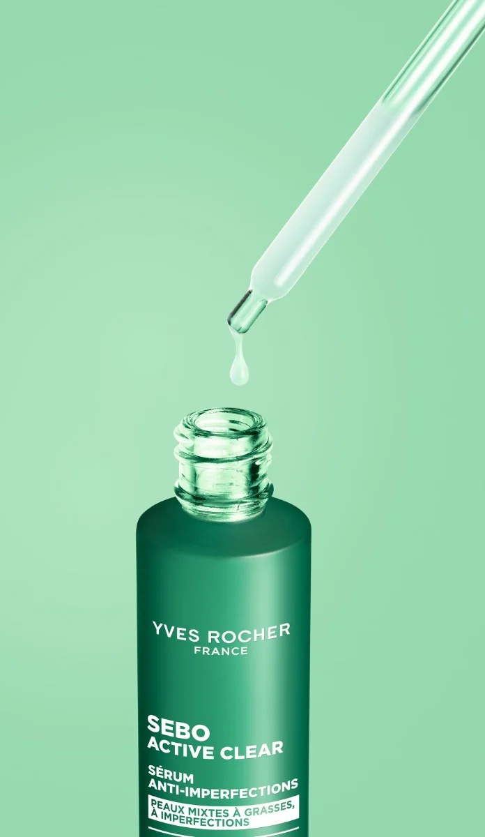 Ser anti-imperfectiuni Sebo Active Clear, 30ml, Yves Rocher